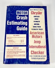 motor crash estimating guides for sale motor crash estimating guides for sale Southington