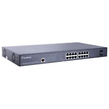 Usado, Switch PoE Gerenciamento Web Geovision GV-APOE1611 16 Portas Gigabit 802.3at comprar usado  Enviando para Brazil