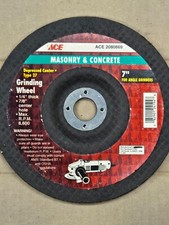 Rebolos de concreto/alvenaria 7" X 1/4" X 7/8" ACE 2080869 PACOTE COM 5 comprar usado  Enviando para Brazil