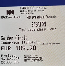 Tickets sabaton köln gebraucht kaufen  Fellbach