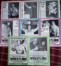 International wrestling progra for sale  NOTTINGHAM