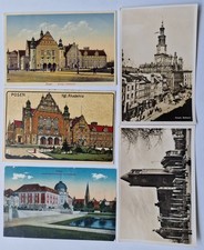 Poznań Poznań partia z 5 starych pocztówek zbiór kolekcja na sprzedaż  Wysyłka do Poland