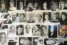 LOTE DE TRABALHO DE TV/FILME, autógrafo original assinado fotos promocionais NÃO DEDICADAS X 65! comprar usado  Enviando para Brazil