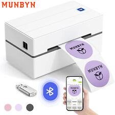 Impressora de Etiquetas Térmica MUNBYN Bluetooth 130B Sem Fio 4x6 Impressora de Etiquetas de Envio comprar usado  Enviando para Brazil