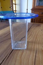Vase verre transparent d'occasion  Belleville
