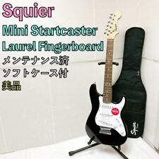 Usado, Guitarra elétrica Squier Mini Stratocaster preta usada com estojo macio comprar usado  Enviando para Brazil