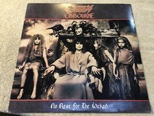 Ozzy Osbourne No Rest For The Wicked OG 1988 CBS Heavy Metal LP Black Sabbath comprar usado  Enviando para Brazil