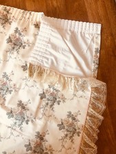 Vintage curtains floral for sale  NORWICH