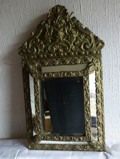 Miroir biseauté ancien d'occasion  Vaugneray