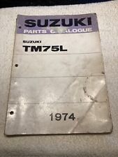 Suzuki tm75 parts for sale  HOLMFIRTH
