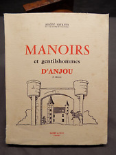 Manoirs gentilshommes anjou d'occasion  Poitiers
