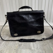 Leather messenger document for sale  Temperance