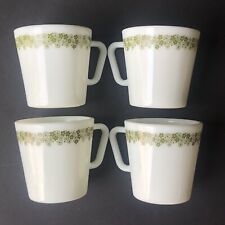 Canecas de café Pyrex Spring Blossom vidro leitoso margarida louca xícaras de chá verde vintage, usado comprar usado  Enviando para Brazil