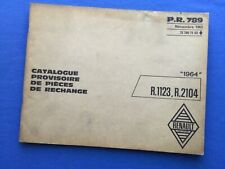Catalogue provisoire pièces d'occasion  Largentière