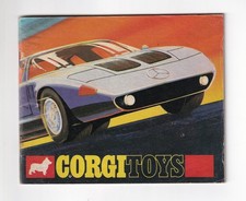 Corgi toys catalogue for sale  LONDON