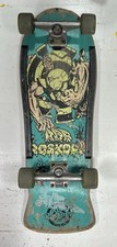 VINTAGE ORIGINAL Santa Cruz Rob Roskopp 3 Skate Completo ~ Azul-petróleo, usado comprar usado  Enviando para Brazil