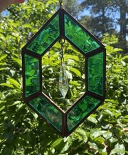 Vintage stained glass for sale  Carmel