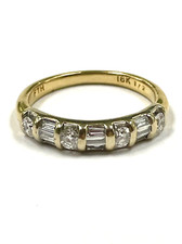 Vintage 18k baguette d'occasion  Expédié en Belgium