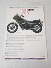 Honda gl650dx confidential for sale  LEICESTER
