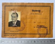 Dokument ausweis portrait gebraucht kaufen  Bad Salzuflen