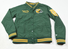 Jaqueta Bombardeiro New Era Green Bay Packers Heritage Adulto Pequena Verde Manga Longa comprar usado  Enviando para Brazil