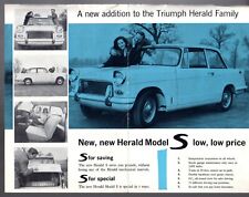 Triumph herald 948cc for sale  UK