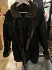 Lammfelljacke braun erhalten gebraucht kaufen  Bad Kreuznach