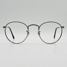 Óculos Ray Ban masculino feminino cinza redondo Mod. Pantufa redonda de metal RB 3447 comprar usado  Enviando para Brazil