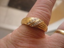 Bague ancienne jaune d'occasion  Vernaison