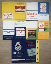Cigarette club cards for sale  BRIDPORT