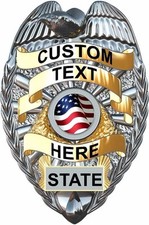 Custom police badge for sale  Ironwood