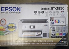Impressora Epson ET-2803 Supertank Color AIO Branca - LEIA - ERRO DE SCANNER PARA REPARO, usado comprar usado  Enviando para Brazil