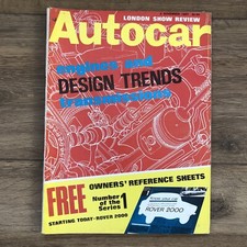 Autocar magazine nov for sale  NEWCASTLE UPON TYNE