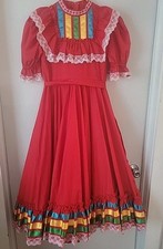 Mexican folklorico red for sale  Sandia