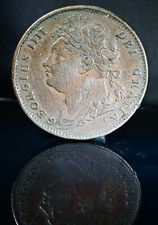 George iiii farthing for sale  HALIFAX