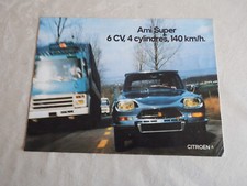 Ancienne brochure citroën d'occasion  France