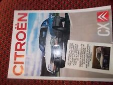 Citroen sales brochure for sale  ROTHERHAM