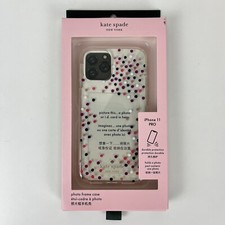 Capa porta-retrato Kate Spade iPhone 11 Pro moldura confete rosa caixa aberta múltipla comprar usado  Enviando para Brazil