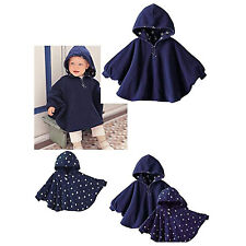 Poncho com capuz para bebês meninos meninas com capuz dupla face capa casaco quente com capuz comprar usado  Enviando para Brazil