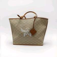 Mcm schultertasche beige gebraucht kaufen  Berlin