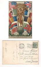 Cartolina omaggio soc. usato  Italia