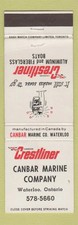 Matchbook cover crestliner for sale  USA