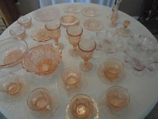 Pink glass set. for sale  Marysville