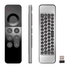 W3 2.4G Wireless Voice Air Mouse Controle Remoto Mini Teclado Para Android TV comprar usado  Enviando para Brazil