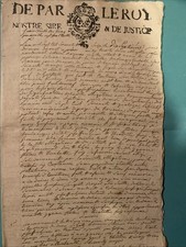Manuscrit lettre eme d'occasion  Zillisheim