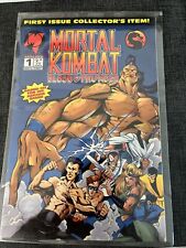 Usado, MORTAL KOMBAT BLOOD AND THUNDER #1 1994 QUADRINHOS MALIBU 2ª VARIANTE DE IMPRESSÃO comprar usado  Enviando para Brazil