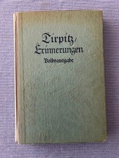 Tirpitz erinnerungen gekürzte gebraucht kaufen  Dortmund