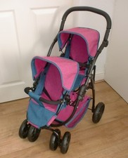 Twin dolls pram for sale  OLDHAM