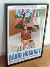 Affiche david hockney d'occasion  Roubaix