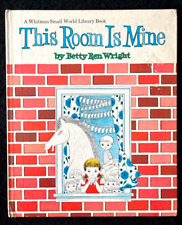 THIS ROOM IS MINE ~ large vintage Whitman HB children's book, Betty Ren Wright, usado comprar usado  Enviando para Brazil